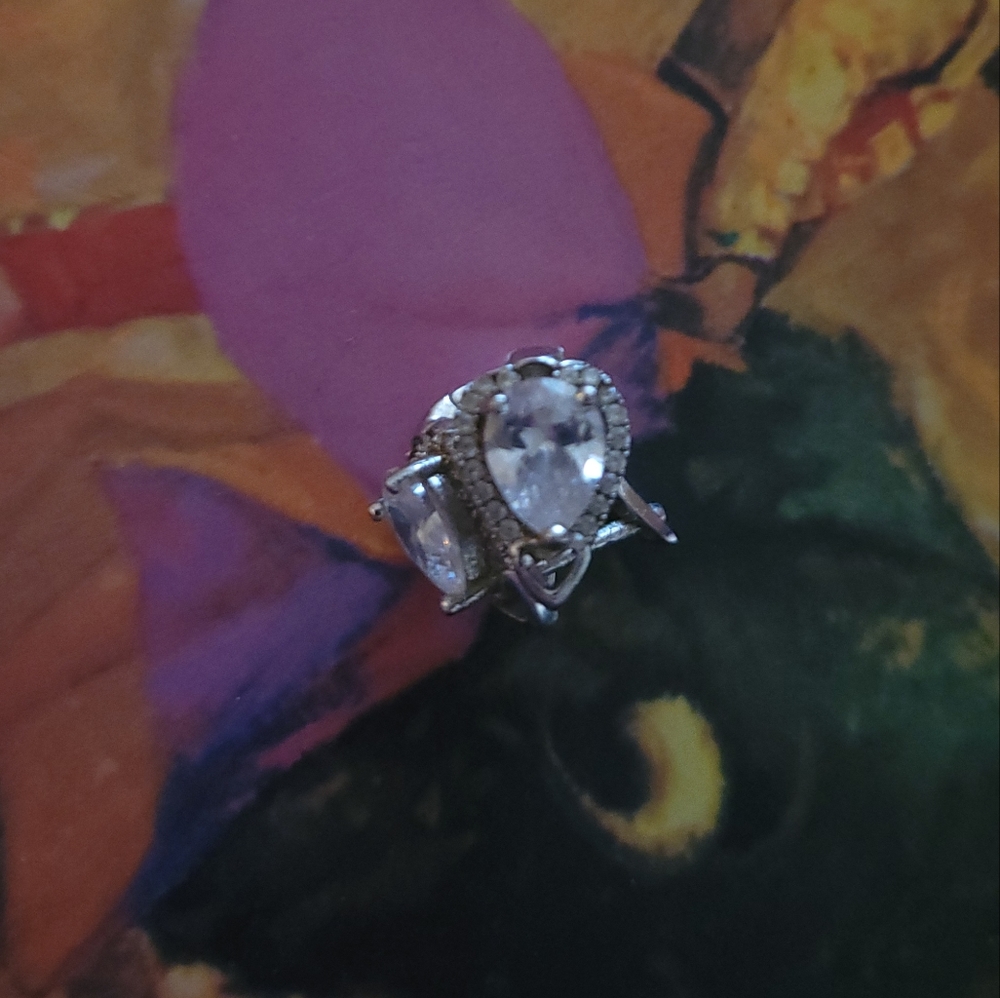 Voreno 925 sterling silver 1 CT cubic zirconia earrings